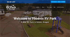 Desktop Screenshot of phoenixrvpark.com