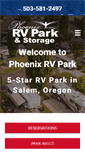 Mobile Screenshot of phoenixrvpark.com